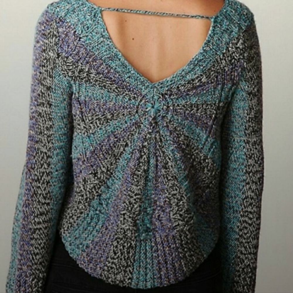 Free People Pinwheel Sweater